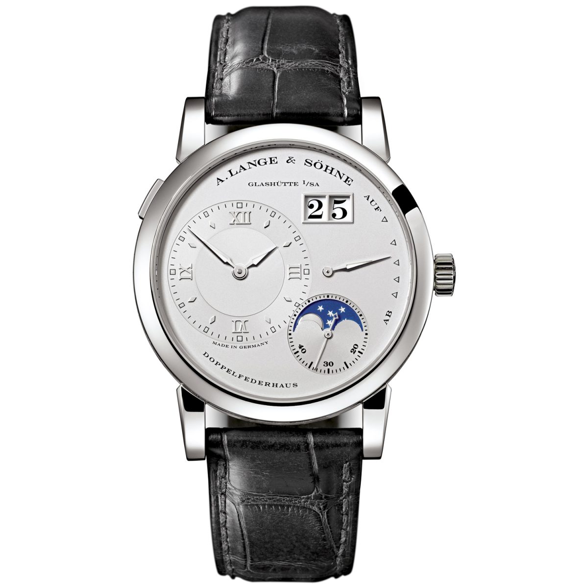 Video Review Of UK Charming A. Lange & SöHne Lange 1 Moon Phase Replica Watches