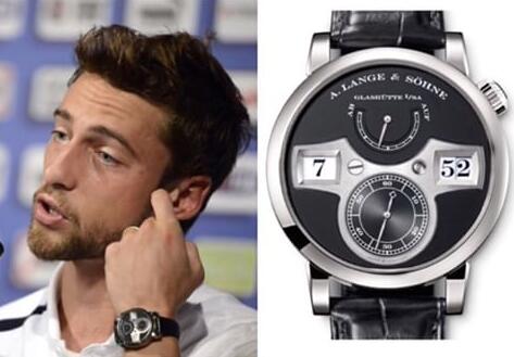 Luxury UK A. Lange & Söhne Zeitwerk 140.029 Replica Watches Cater To Claudio Marchisio