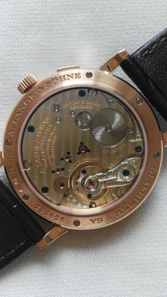 The movement of A. Lange & Söhne 1815 copy watches for sale is quite accurate.