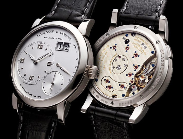 A. Lange & Söhne Lange 1 fake watches for sale are adapting white dials.