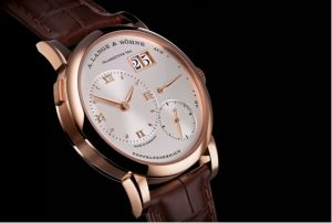 Rose golden cases copy watches match very well with brown straps.