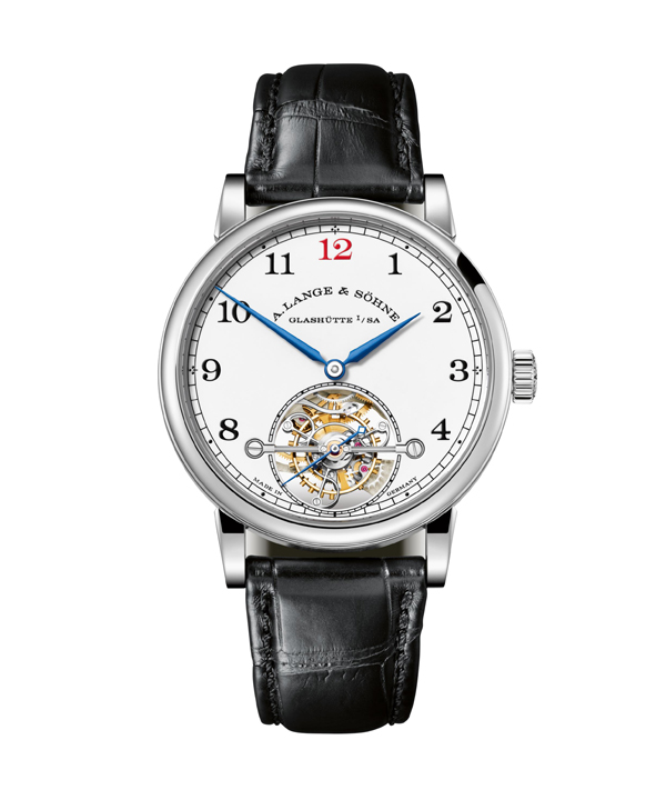 A. Lange & Söhne 1815 fake watches with white dials are in complicated design.