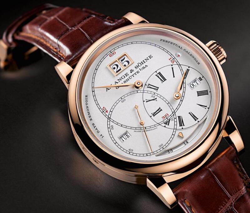 The timepiece presents the high level of watchmaking craftsmanship.