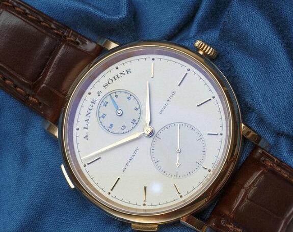 The A. Lange & Söhne watch is very elegant and charming.