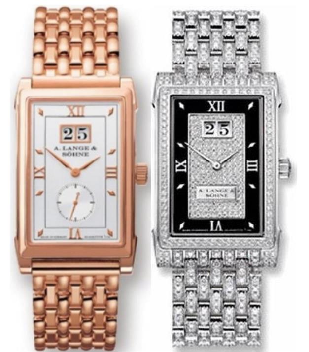 Introductions Of Two Rectangle-shaped Fake A. Lange & Söhne Cabaret Watches UK