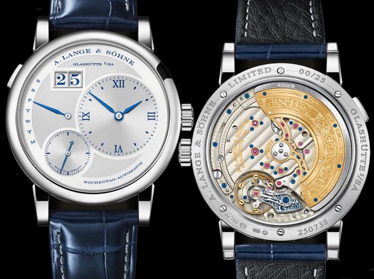 First And Eighth Editions Of Luxury Fake A. Lange & Söhne Lange 1 For “25TH Anniversary”