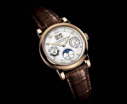 AAA Perfect UK Sale Fake A. Lange & Söhne Saxonia 310.050 Watch Made From 18K Honey Gold