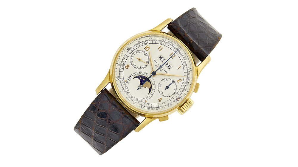 This Rare Gold UK AAA Replica Patek Philippe Chronograph Could Fetch up to $200,000 at Auction Next Week