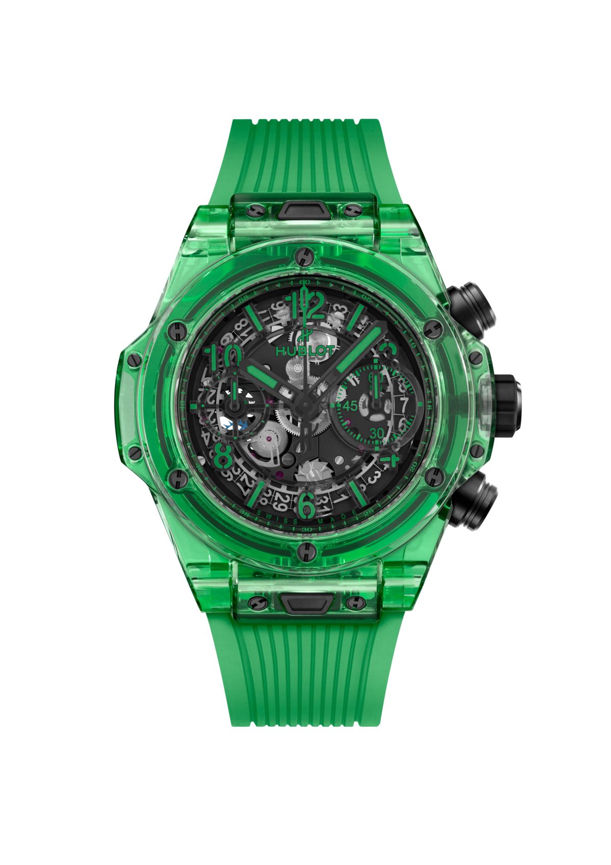 UK Best Replica Hublot Big Bang Unico Green Saxem